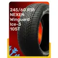 Шины Nexen Winguard Ice-3 245/60 R18 105T, зимние, нешипованные