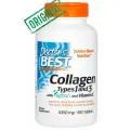 Doctor's Best, коллаген (США, оригинал) типа 1 и 3 с Peptan и витамином C, 1000 мг, 180 таб.