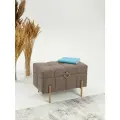 Пуфик SAMOYLOV MEBEL в прихожую с ящиком для хранения. Сундук мягкий. Дизайнерское решение для спальни и гостиной