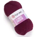 Пряжа YarnArt Flowers Unicolor бордовый (765), 55%хлопок/45%акрил, 200м, 50г, 5шт