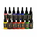 Тату краски DragonHawk Colors, гипоаллергенные, для всех стилей, 15 мл, 14 штук