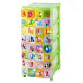 Комод №2 с рисунком Алфавит английский салатовый