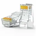 Коннектор UGREEN NW120 (60558) Cat 6 Unshielded RJ45 Modular Plugs 100 шт. Цвет: прозрачный