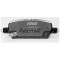 Дисковые тормозные колодки задние Fenox BP43062 (4 шт.) черный