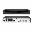 Цифровой IP видеорегистратор 8 каналов до 4K со встроенным POE коммутатором SECTEC ST-NVR5008N-POE