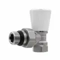 Вентиль для радиаторов 1/2″ регулировочный угловой верхний VR300