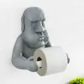 Держатель для туалетной бумаги Моаи 20х20х13см