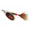 Блесна вращающаяся Mepps BLACK FURY MOUCHE, 0, Сopper/Orange, комплект из 1 штука