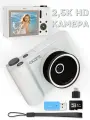 Портативный фотоаппарат W&O WOQ5, 64 МП, 3 экран, USB, Full Frame, белый