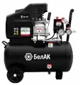 Компрессор воздушный поршневой масляный для гаража 24л БелАК БАК.99202