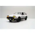 Металлическая инерционная машинка Toyota Trueno AE86, масштаб 1:20, длина 22 см.