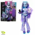 Кукла Monster High 3-го поколения, Абби Боминэйбл и её питомец Мамонт Тундра с аксессуарами