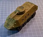 Модель военной техники. Бронетранспортер БТР-60ПБ. СССР