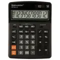 Калькулятор настольный Brauberg EXTRA-12-BK (206x155 мм), 12 разрядов, двойное питание, черный, 250481