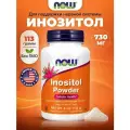 NOW Inositol Powder, Инозитол, натуральный порошок 113г, инозитол, для нервной системы, поддерживает клеточное здоровье