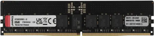 Оперативная память Kingston FURY Renegade Pro KF556R28RBE2-32 DDR5 - 1x 32ГБ 5600МГц, DIMM, ECC, R