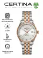 Наручные часы Certina, серебристый/золотистый