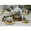 Чайный сервиз кантри вилладж на 6 персон набор 16 предметов, фарфор, Иран