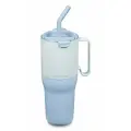 Термостакан Klean Kanteen Rise Tumbler 36oz Straw Lid (1065 мл) Ice Blue