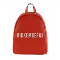 Рюкзак Bikkembergs Coral Backpack, алый, непромокаемый, женский, городской, 1,4 кг