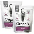 ORGANIX VETERINARY RENAL для взрослых кошек при заболеваниях почек 1,5 + 1,5 кг