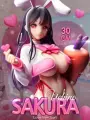 Аниме фигурка Bunny Girl Uchino Sakura Love Injection 30 см