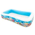 Бассейн надувной Intex Swim Center 58485 Tropical Reef (305х183х56 см)