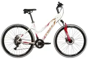 Велосипед женский горный FOXX 26 LATINA белый, скоростной, сталь, размер 15