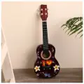 Музыкальный инструмент гитара-укулеле 'Цветы' 55х20х6 см