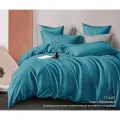 Набор наволочек сатин Темно-бирюзовый 70х70 2 шт.