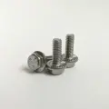 Болт М8х40 с фланцем, DIN 6921 А2, нержавеющая сталь, 60 шт.