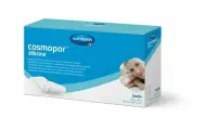 Пластырь Повязка Кocмoпop Силикон, впитывающая, гипоаллергенная, стерильная, 15х8см, 5 шт.