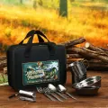 Подарочный набор для пикника «Хороший рыбак»: 10 предметов