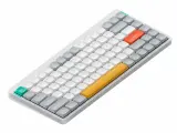 NuPhy Клавиатура беспроводная Air75 V2 Brown Switch, (Gateron Low Profile Brown), Английская раскладка, белый