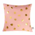 Подушка декоративная Этель «Горошек розовый», 40х40 см, велюр, 100% п/э