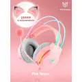 Наушники игровые Onikuma Pink Space X26-P