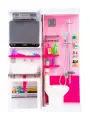 Игровой набор TONG DE 818-324, пластик, розовый, с аксессуарами, для ванной комнаты