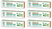 Невская косметика Крем для лица Зеленый чай для всех типов кожи, 40 мл, 6 шт