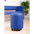Пуф MONOFIX йокки в прихожую, для туалетного столика, в пвз, экокожа синий