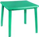 Стол пласт. Квадрат. 80*80*74 см (зеленый) Альтернатива м2596