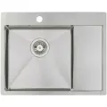 Мойка Alveus Quarto 20 BRS-90, нерж. сталь брашированная, чаша слева