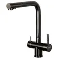 Смеситель для кухни под фильтр Zorg Inox SZR-7039 GRAFIT