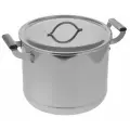 Кастрюля Профи, 20 л, d=34 см, сварная, нержавеющая сталь, тип плиты: для газовой плиты