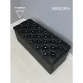 Банкетка (Экокожа) в прихожую, в спальню, обувница, для обуви. Пуфик в прихожую с ящиком, с сидением. Пуф черный