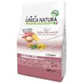 Корм для собак Unica Natura утка, с рисом, с картофелем 800 г (для мелких и карликовых пород)