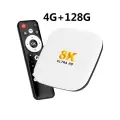 H96Max RK3528 M2 Plus TV Box 8K Android 14 Quad Core 2.4/5G WiFi 6 Smart TV USB2.0 Умный дом 4K HDR Голосовое управление Android 4K Европейская, 4G 128G