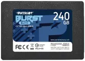 Жесткий диск SSD 2.5 240Gb Patriot Burst Elite, 450/320MBs, 40000 IOPS, 3D QLC, SATA-III (PBE240GS25SSDR)