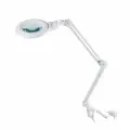 Лупа 8608D 3D/5D (3 дптр, 5 дптр, 150 мм) на струбцине с подсветкой LED