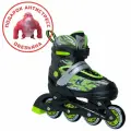 Раздвижные роликовые коньки Alpha Caprice Ck-sk-p320-33 Green (антистресс обезьяна в подарок) размер S (29-32)