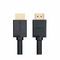 Кабель UGREEN HD104-10178 HDMI 1.4 to HDMI 1.4, 4K@30Hz, силиконовый круглый, 8m, Black